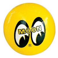 Mooneyes Antenna Ball Yellow With Moon Logo