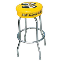 Mooneyes Bar Stool Yellow With Moon Logo