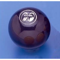 Mooneyes Shifter Knob Large Black Knob With Black Moon Logo