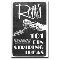 Mooneyes 101 Pinstriping Ideas By Ed Roth