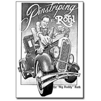 Mooneyes Pinstriping (aka - How To Pinstripe) By Ed Roth