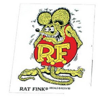 Mooneyes Rat Fink Decal 6.5" X 4-3/4"