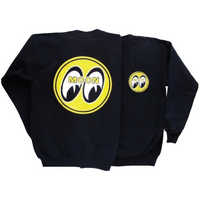 Mooneyes Black Jumper With Moon Logo Medium