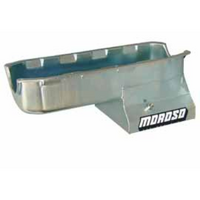 Moroso Oil Pan, Steel, 8-1/4" Deep Suit most chassis with Small Block Chevy Rocket & Dart Blocks Pre-1980 with L/H Dipstick