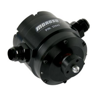 Moroso Enhanced Design 4-Vane Vacuum Pump -12AN Fitting, Hard Anodised Finish
