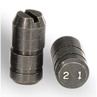 Moroso Bellhousing Dowel Pins Suit All GM V6 & V8, .021" Offset, 1.328" long, Pair