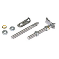 Moroso Quick Release Hood Pin Set 3/8" With Aluminium Pins