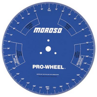 Moroso Degree Wheel 18" Degree "Pro Wheel" For Engine Stand Use