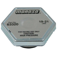 Moroso Racing Radiator Cap 19-21 lbs