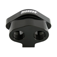 Moroso Remote Thermostat Housing With Inlet Ports On Bottom