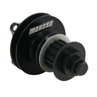 Moroso Vacuum & Oil Pump Drive Kit Suit SB for Ford Short Style, Flange Mount With Mandrel Length 3.500"
