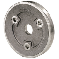 Moroso Cast Aluminium Crank Pulley Suit SB & BB Chev, Single Groove With Short Water Pump, 5.250" O.D