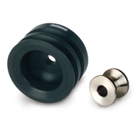 Moroso Billet Double Groove Crankshaft Pulley Suit 302-351 Cleveland & Boss 302 With 4-Bolt Balancer, 4" O.D Reduction Ratio Varies