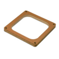 Moroso Laminated Wood Carburettor Spacer 1/2" Thick Open Center Suits 4500 Series Holley Carburettors