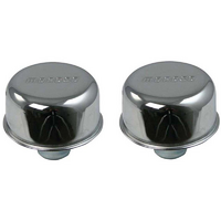 Moroso Push-In Breather Chrome Plated Steel With Moroso Logo