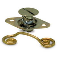 Moroso Dzus Fasteners With Springs Steel Flush Head Self-Ejecting Fastener, 5/16" x .400", Short Body, Grip Range .098" To .133"