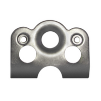 Moroso Dzus Fastener Mounting Bracket Flat Steel Mounting Bracket Suit 7/16" Dzus Fastener, Accepts 1-3/8" Spring