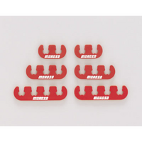 Moroso Spark Plug Lead Separators, 7-9mm, Red Separators Only Mounts Not Included
