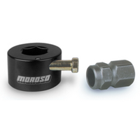 Moroso Quick Release Steering Wheel Hub Kit - SFI Approved Fits: 3/4" O.D. Steering Shafts & Steering Wheels with a 3 Hole, 1-3/4" Dia