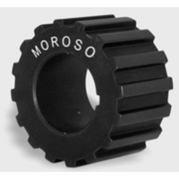 Moroso Crankshaft Pulley 16-Teeth, 3/8" Pitch Gilmer Style, 1" Wide