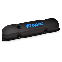 Mopar Performance Valve Covers Steel Black Crinkle Mopar Logo Mopar Big Block B/RB Pair