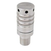 Moroso Vacuum Relief Valve Billet Aluminium Natural 3/8in. NPT Each