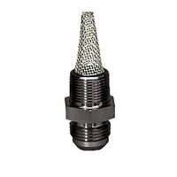 Moroso Fitting Oil System Filter Straight Male -12 AN to Male -12 AN O-Ring Aluminium Black Anodized Each