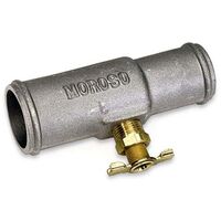 Moroso Cooling System Hose Drain Aluminium Natural 1 1/4in. to 1 9/16in. Hose Male Hose Barb Each