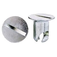 Moroso Quick Fasteners Flush Slotted 7/16in. x.450 Steel 10pc