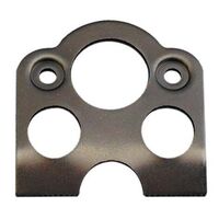 Moroso Mounting Bracket Quick Fastener Steel Lightweight 45 Degree 10 Per Pack
