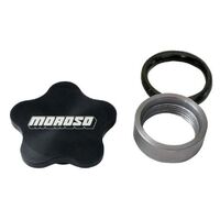 Moroso Fill Cap Kit Weld-On Aluminium Black Anodized Kit