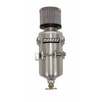 Moroso Oil Catch Can Breather Tank Two 1/2 NPT Female Fitting Kit