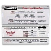 Moroso Calculator Power Speed Calculator Auto-Math Slide Tool Each