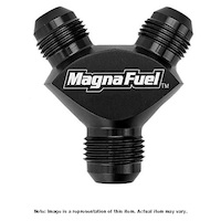 MagnaFuel Y-Fitting - 8 x 6 x 6 Black