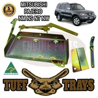 Tuff Trays Dual Battery Tray For Mitsubishi Pajero NM NP NS NT NW Petrol And Diesel