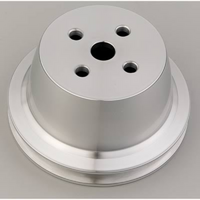 March Performance 1-Groove V-Belt Water Pump Pulley 5" Billet Aluminium, Suit for Ford 289-351W 1965-69