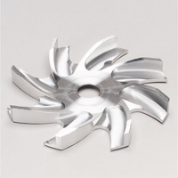 March Performance Replacement Alternator Fan for V-Belt Pulley Set Billet Aluminium, Suit All GM & for Ford Kits