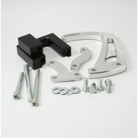 March Performance Power Steering Bracket Only Kit for Electric Water Pumps Billet Aluminium, Suit BB Chevy, for Meziere & CSI/CSR & Proform Electric W