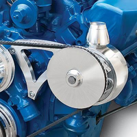 March Performance Power Steering Bracket Kit Billet Aluminium, Suit 302-351C with Saginaw Pump