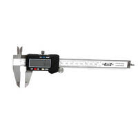 Mr. Gasket Caliper Disk Brake Electronic Digital LCD Readout Stainless Black 0.001 in. Increment 0-6.000 in. Range Each