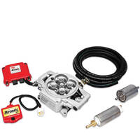 MSD Fuel Injection System Atomic EFI Master Kit Throttle Body TPS MAP IAT IAC Power Module Fuel Pump Kit MSD-2900