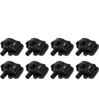 MSD Ignition Coil 1998-2006 GM LS1/LS6 Engines Black Set of 8 MSD-55088