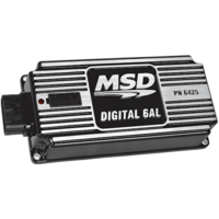 MSD Ignition Box 6AL Digital CD with Rev Limiter Black  MSD-64253