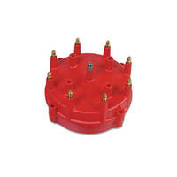 MSD Cap and Rotor Pro Mag Red Rynite Brass Terminals Clamp-Down Pro Mag 12 12LT 44 V8 Kit MSD-7455
