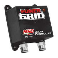 MSD Boost Controller Power Grid Electronic Single Solenoid Adjustable 0 - 43.5 psi  MSD-7763