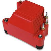 MSD Ignition Coil Pro Mag 44 U-Core Square Epoxy Red 45 000 V  MSD-8142