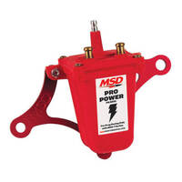 MSD Ignition Coil Pro Power Canister Triangle Ciba Arathane Red 55 000 V  MSD-8201