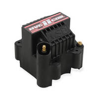 MSD Ignition Coil HVC-2 U-core Square Epoxy Black 45 000 V for Drag Racing Applications Only  MSD-82613