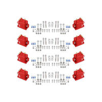 MSD Ignition Coil High Output For Pro Cdi 600 Set of 8 Red MSD-82808