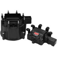 MSD Distributor Cap GM HEI Black Screw-Down V8  MSD-84113